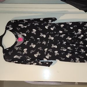 Torrid Betsey Johnson skull dress